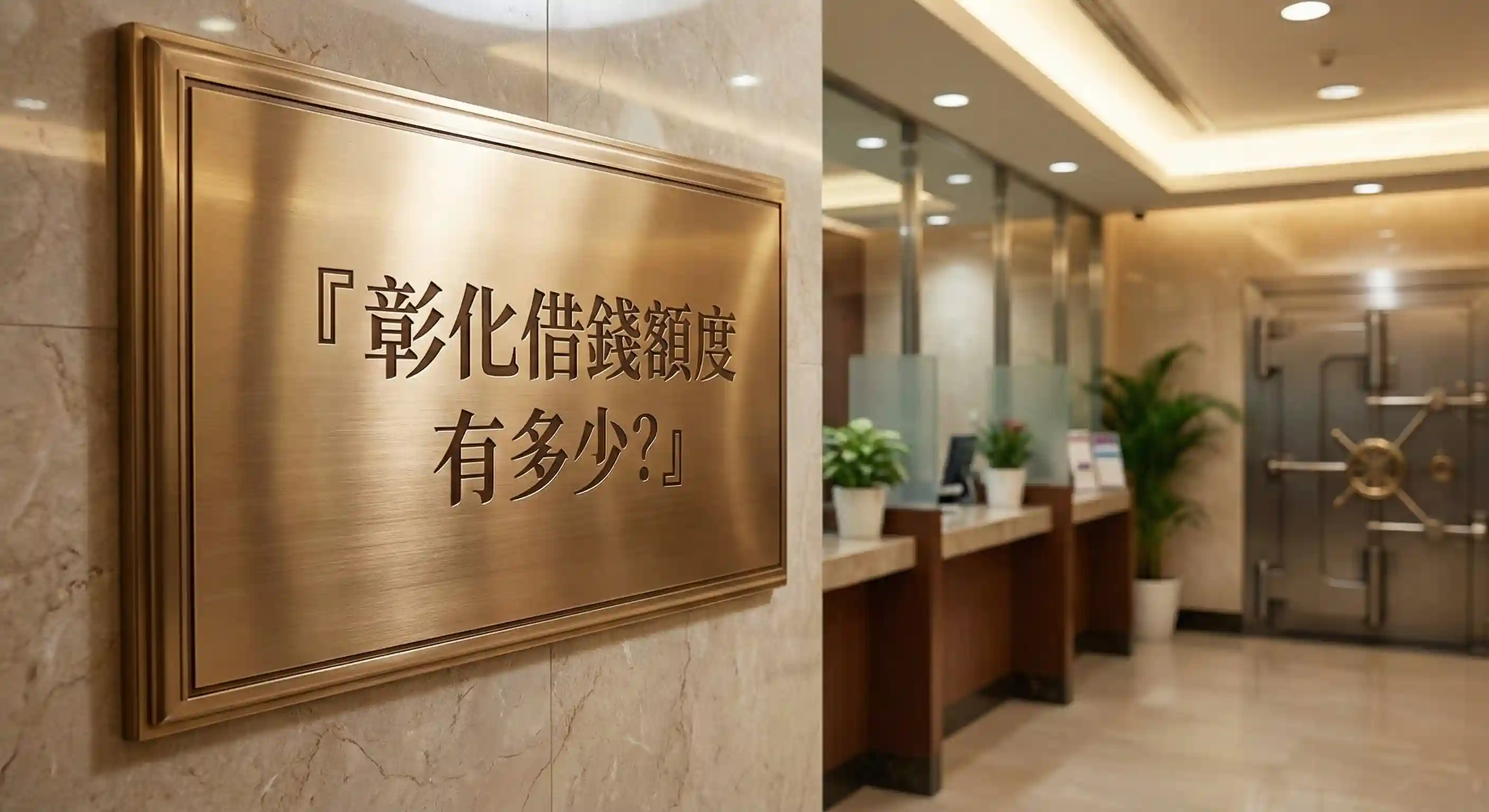 彰化借錢額度有多少?