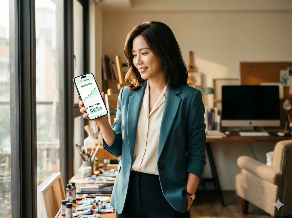 你的每一筆刷卡與還款紀錄，都是在為你的「數位財力」累積價值