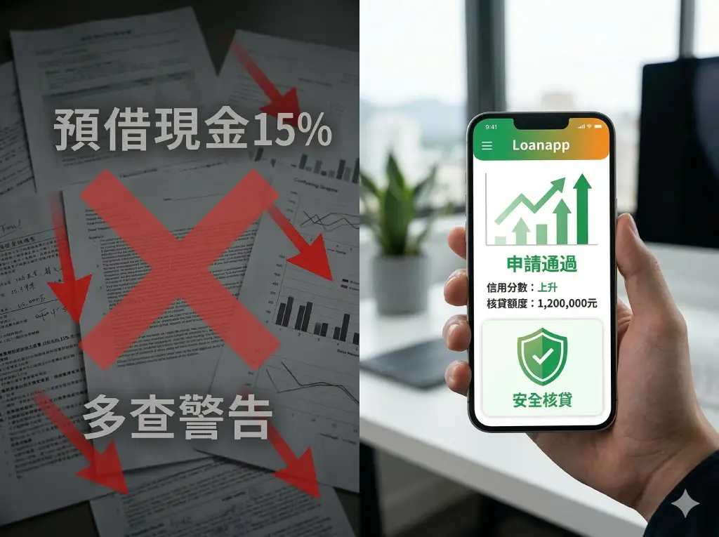 避開卡友貸款隱藏陷阱：模糊廣告與預借現金導致聯徵分數下滑。