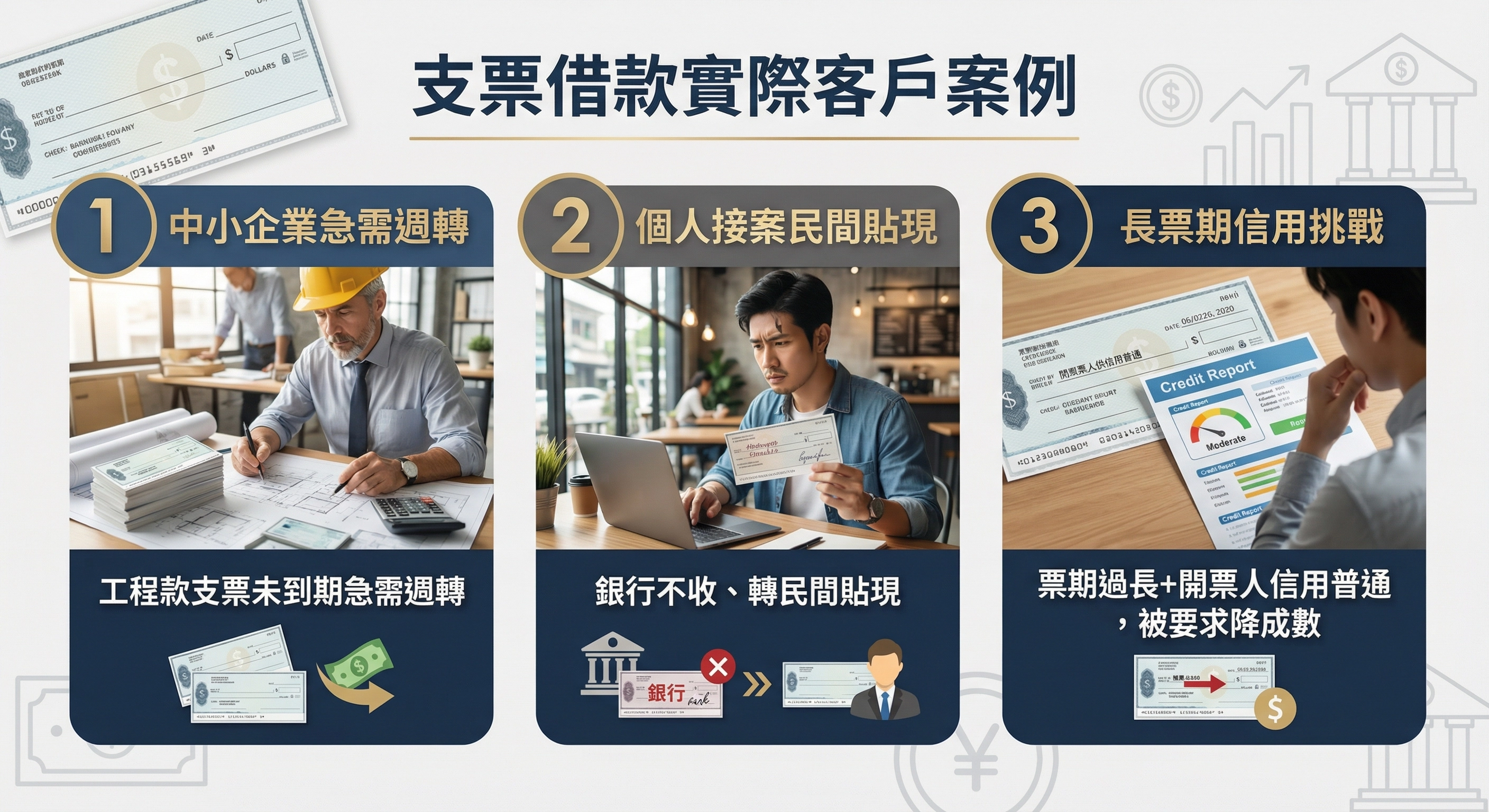 『支票借款』實際客戶案例