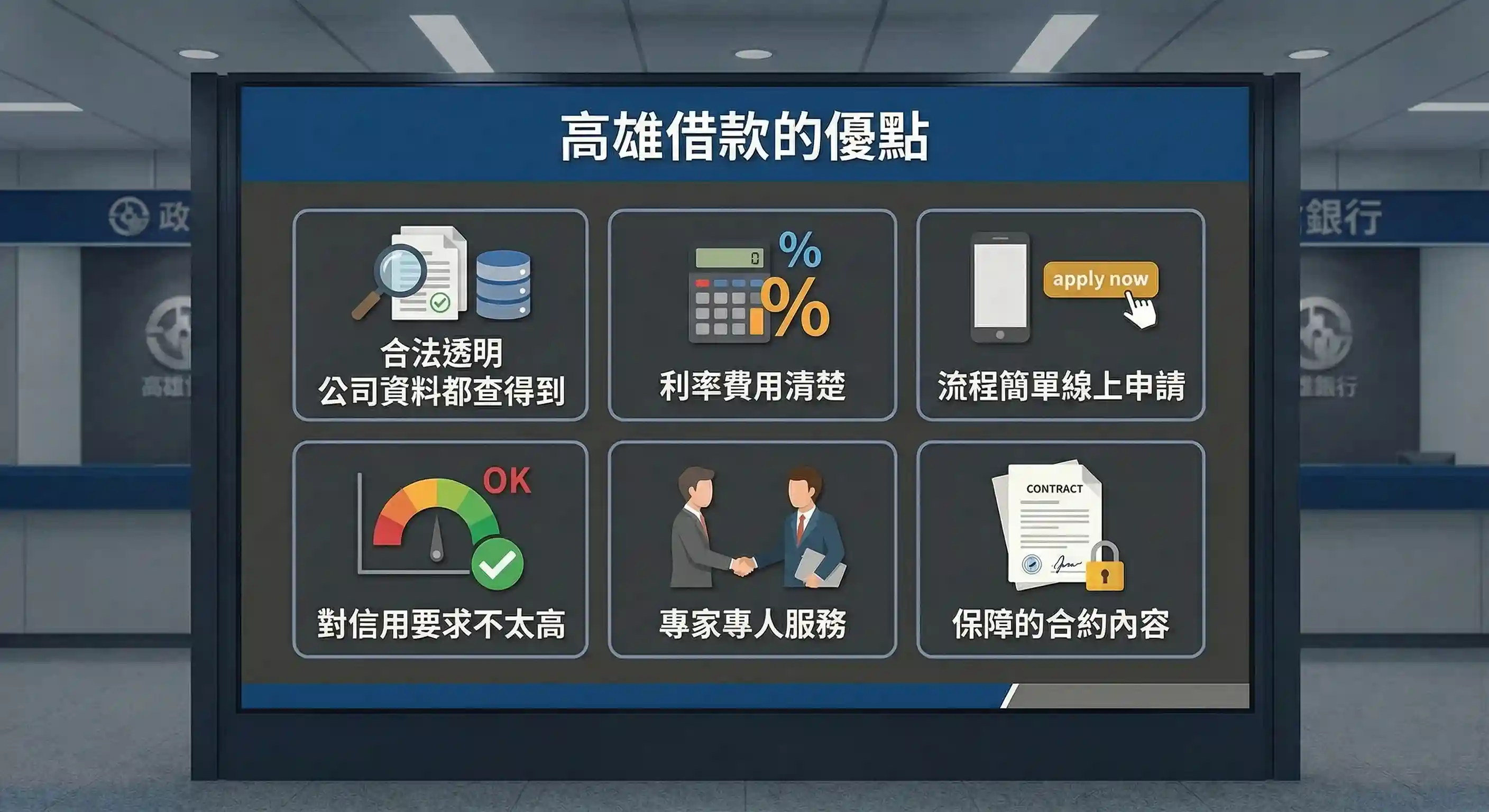 高雄借款的優點在哪?