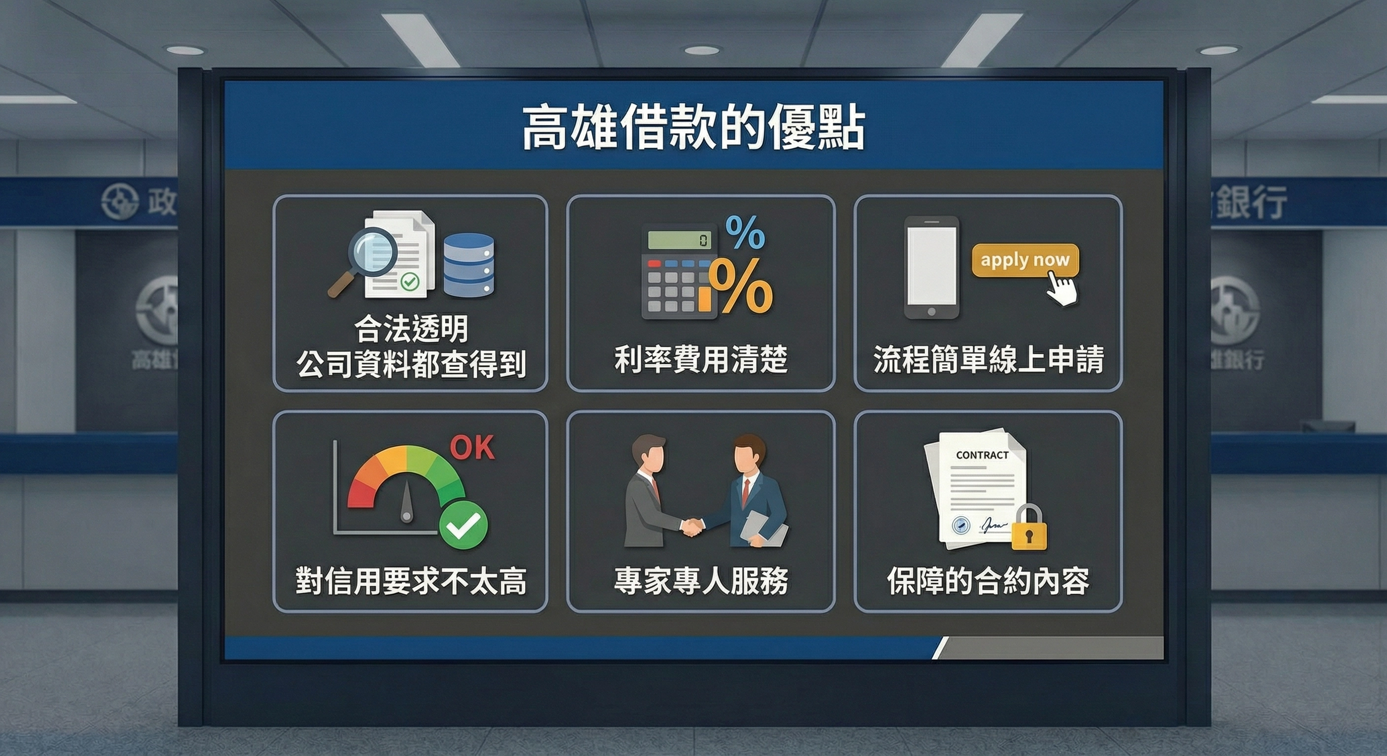 高雄借款的優點在哪?