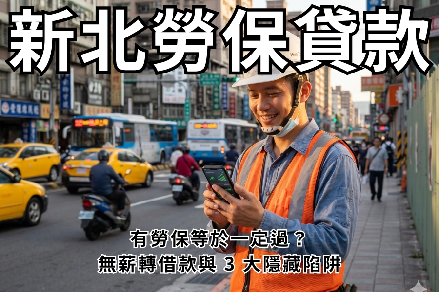 【2026 新北勞保貸款】有勞保等於一定過？無薪轉借款與 3 大隱藏陷阱