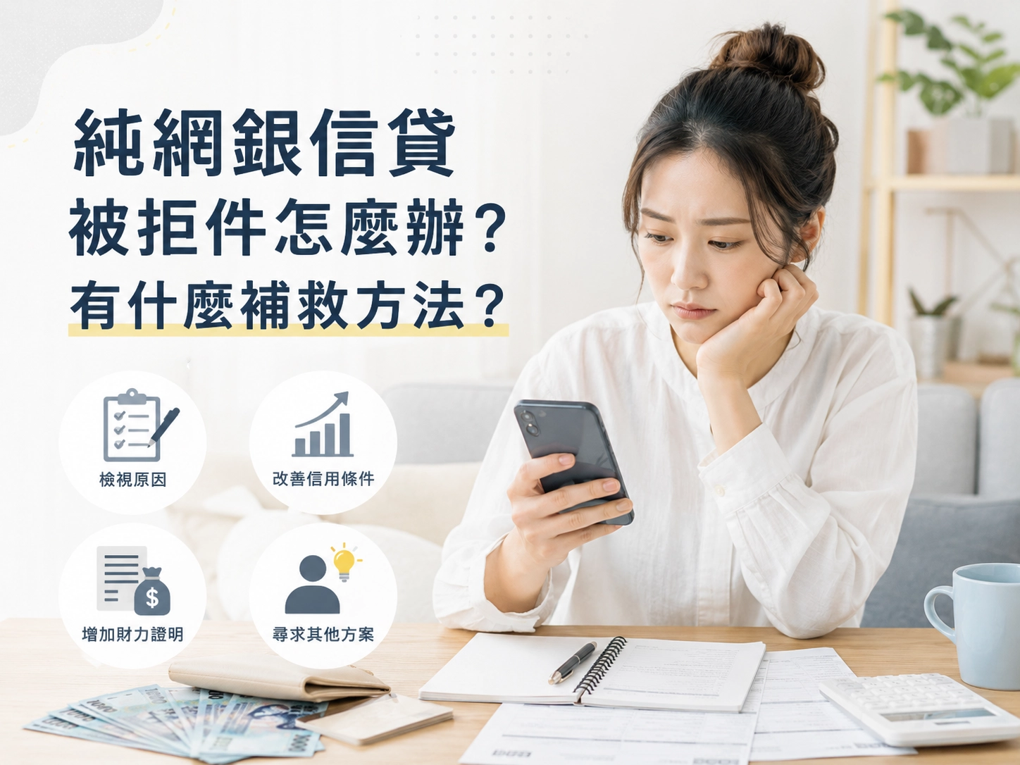 純網銀信貸被拒件怎麼辦？有什麼補救方法？
