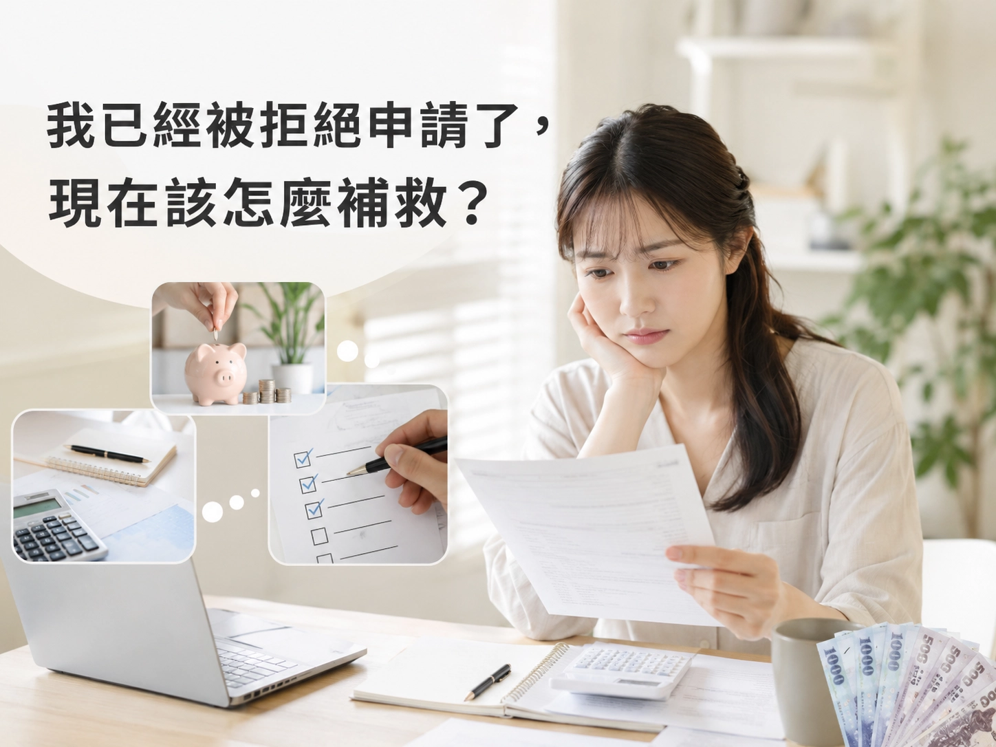我已經跑去申請被拒絕了，現在該怎麼補救？