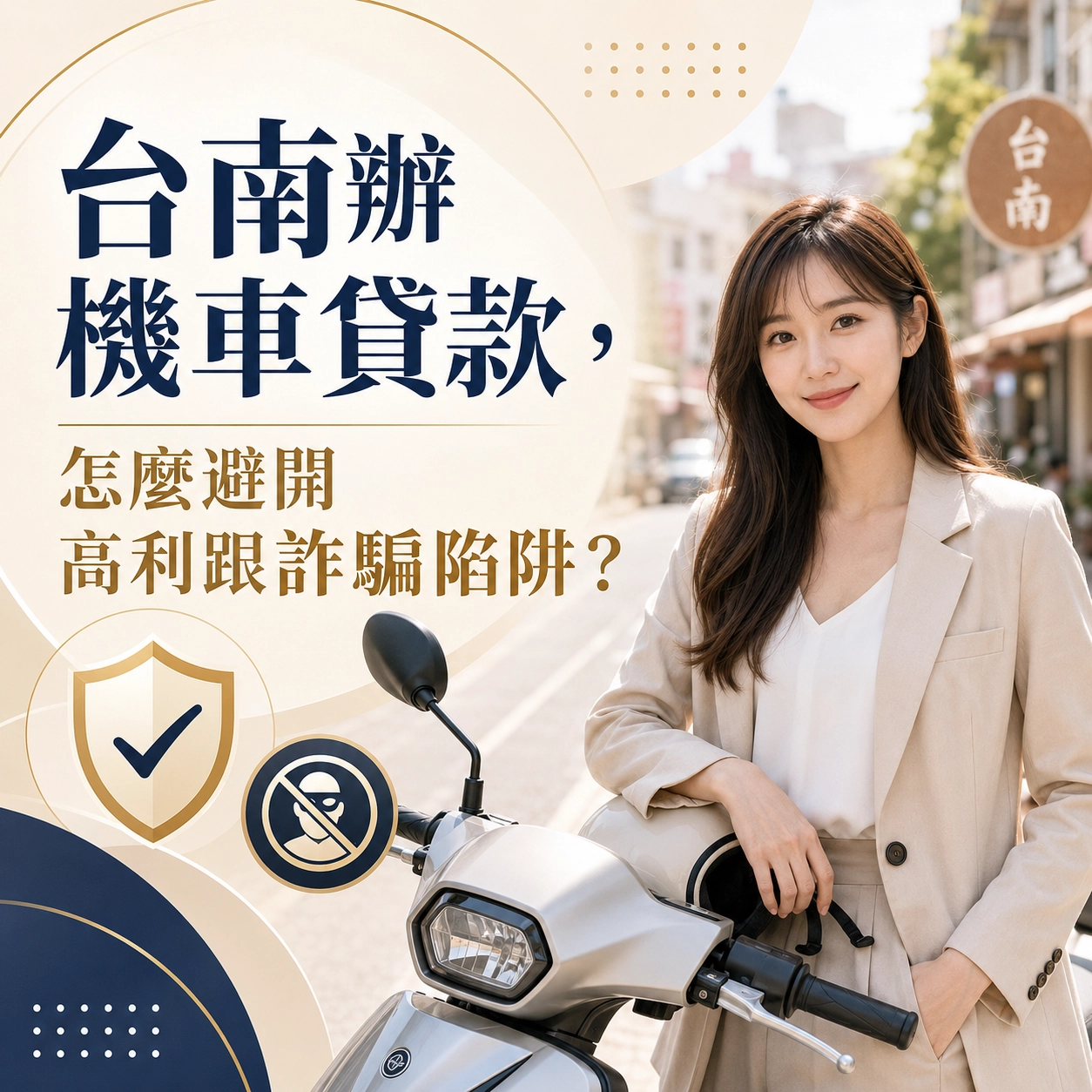 台南辦機車貸款，怎麼避開高利跟詐騙陷阱？