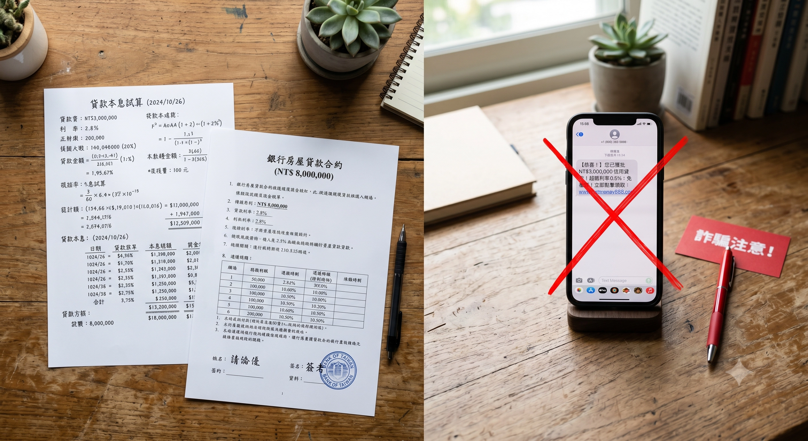 線上小額借款詐騙話術辨識，先付費撥款警示