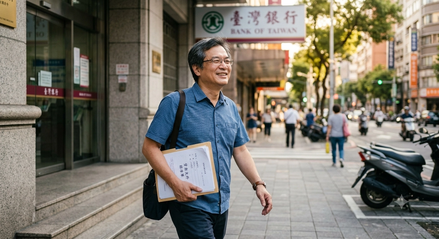 王先生解除警示後，從借不到到重新站起來