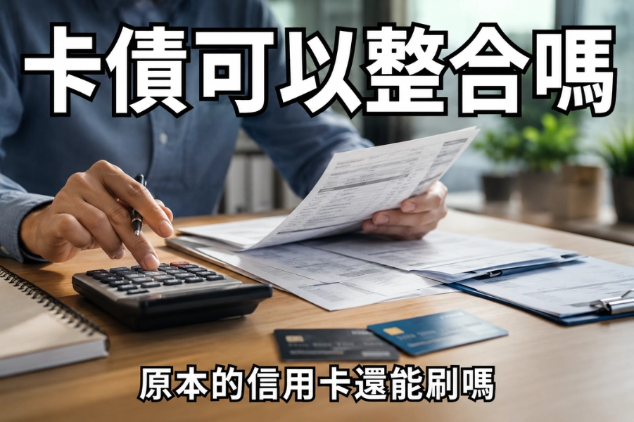 有卡債循環利息可以申請整合嗎？整合後原本的信用卡還能刷嗎？