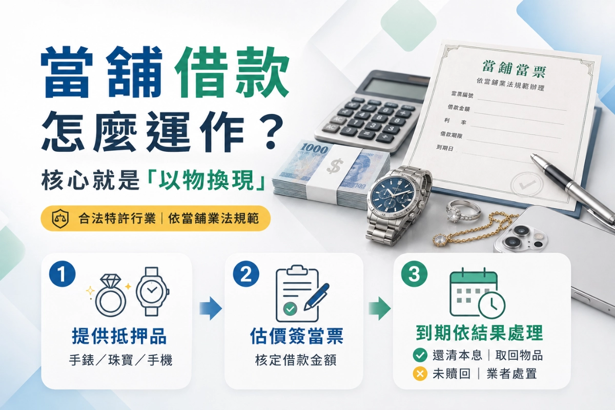 當舖借款是什麼